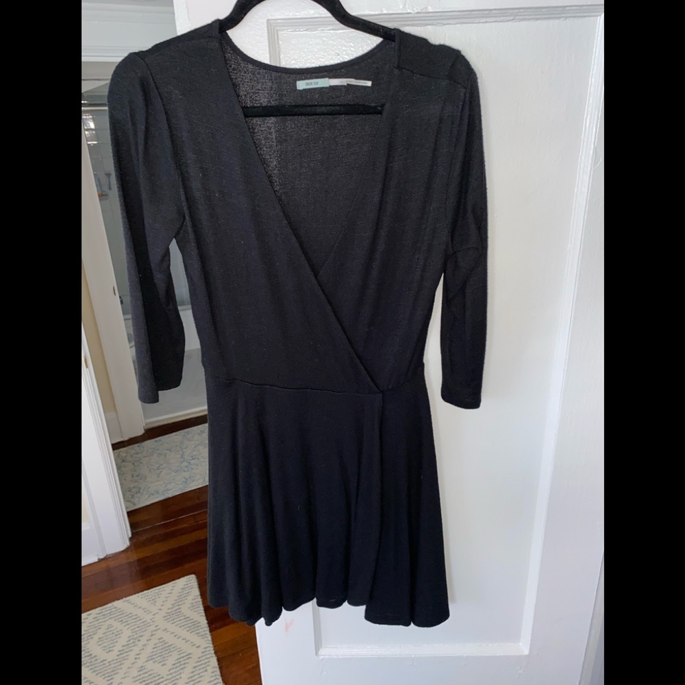 Black Wrap Dress